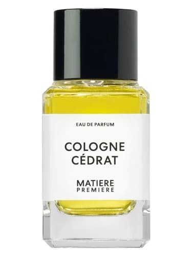 Matiere Premiere Cologne Cedrat
