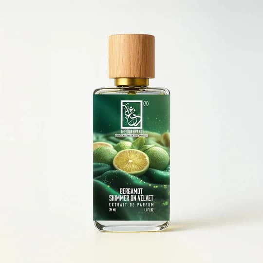 Bergamot Shimmer On Velvet