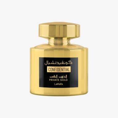 Lattafa Perfumes Confidential Private Gold