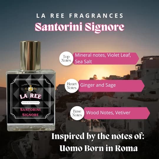 La Ree Fragrances Santorini Signore