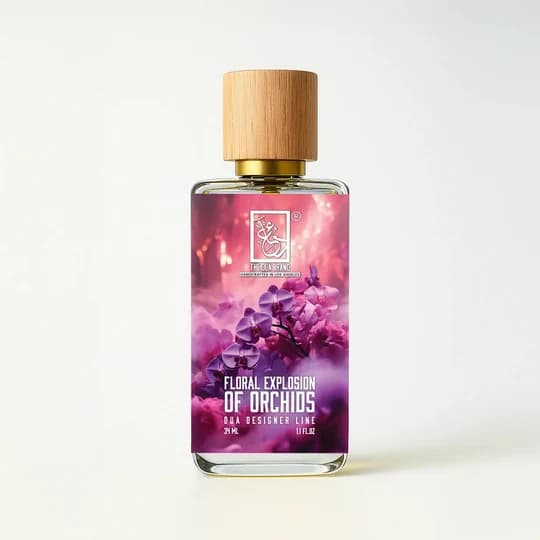 The DUA Brand Floral Explosion Of Orchids