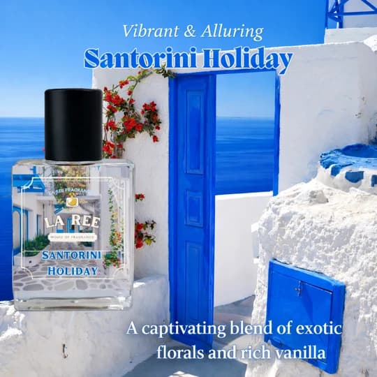 La Ree Fragrances Santorini Holiday
