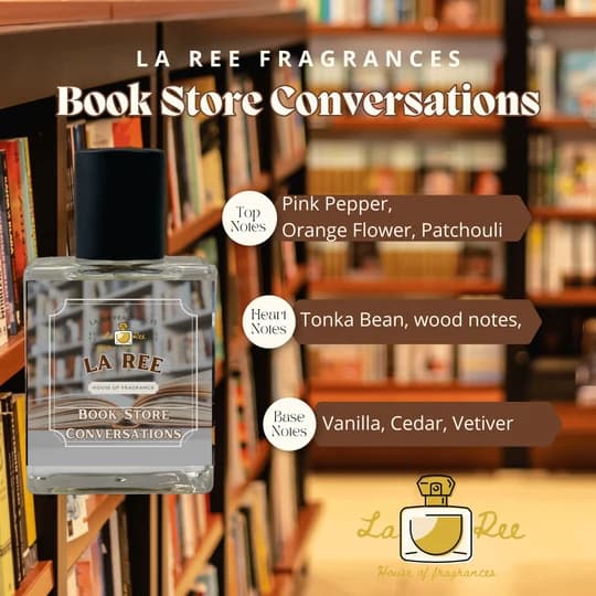 La Ree Fragrances Book Store Conversations