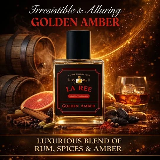 La Ree Fragrances Golden Amber