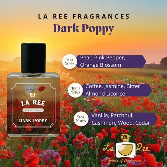 La Ree Fragrances Dark Poppy