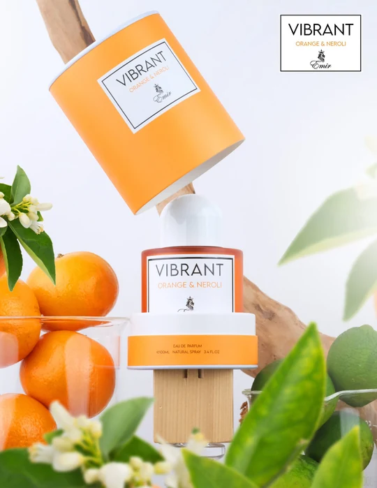 Paris Corner Vibrant Orange and Neroli Emir