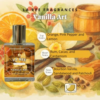 La Ree Fragrances Vanilla Art